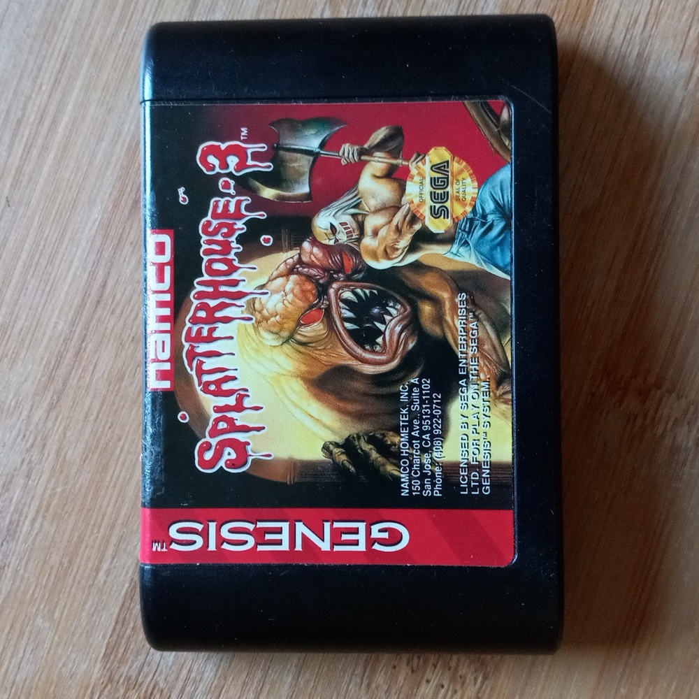 Splatterhouse 3 Sega Genesis